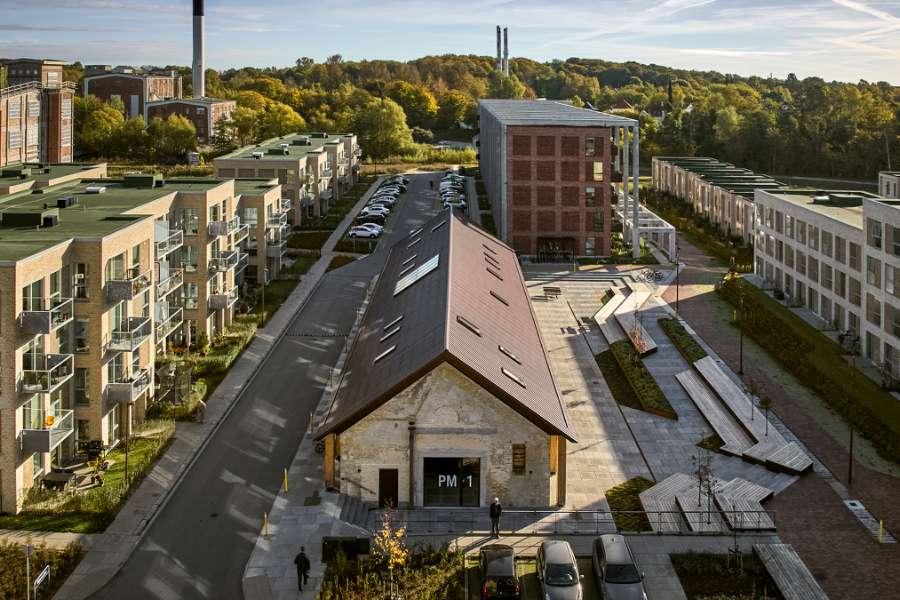 Ældre bygning får ny ”skal” i Dalum Papirfabrik, Dalum Papirfabrik, Dalumvej 116, 5250 Odense